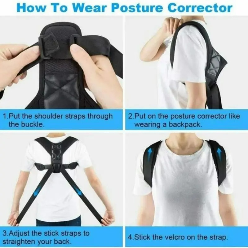 Back Posture Correction Belt H - Posture Corrector Back ulasan dan harga