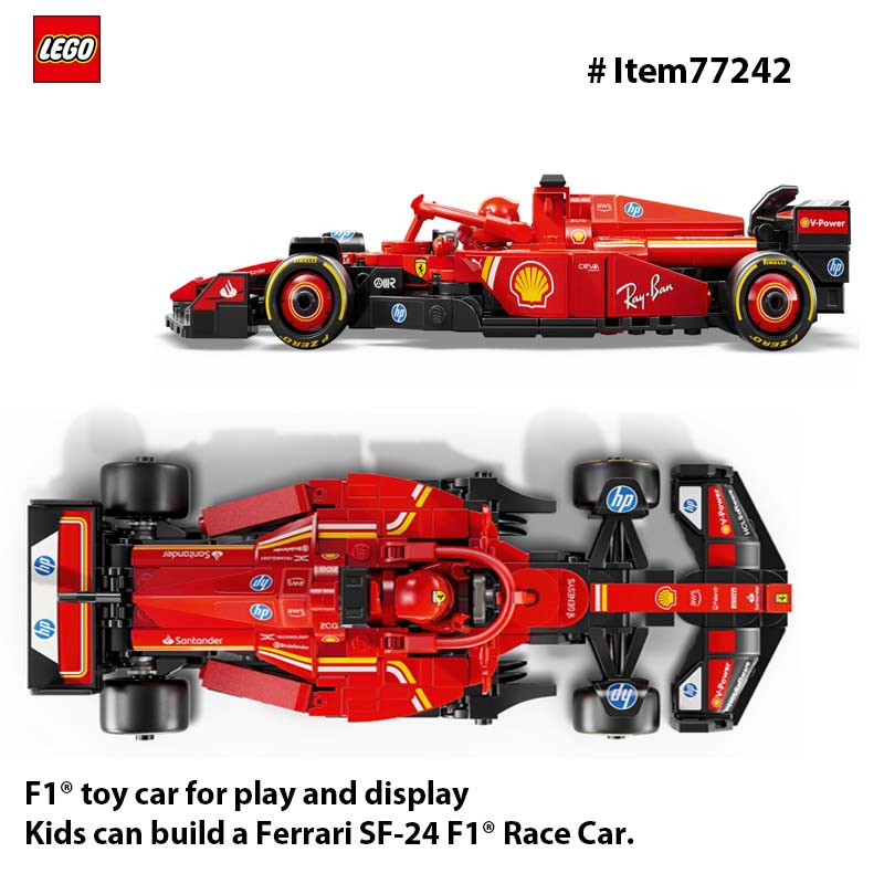 LEGO 77242 Speed Champions Fer - Victor Racket Jetspeed ulasan dan harga