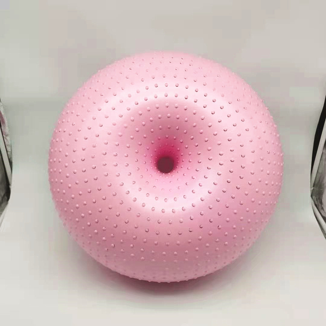 New Yoga Ball Donuts Thickened - Yoga Fitness Apple ulasan dan harga